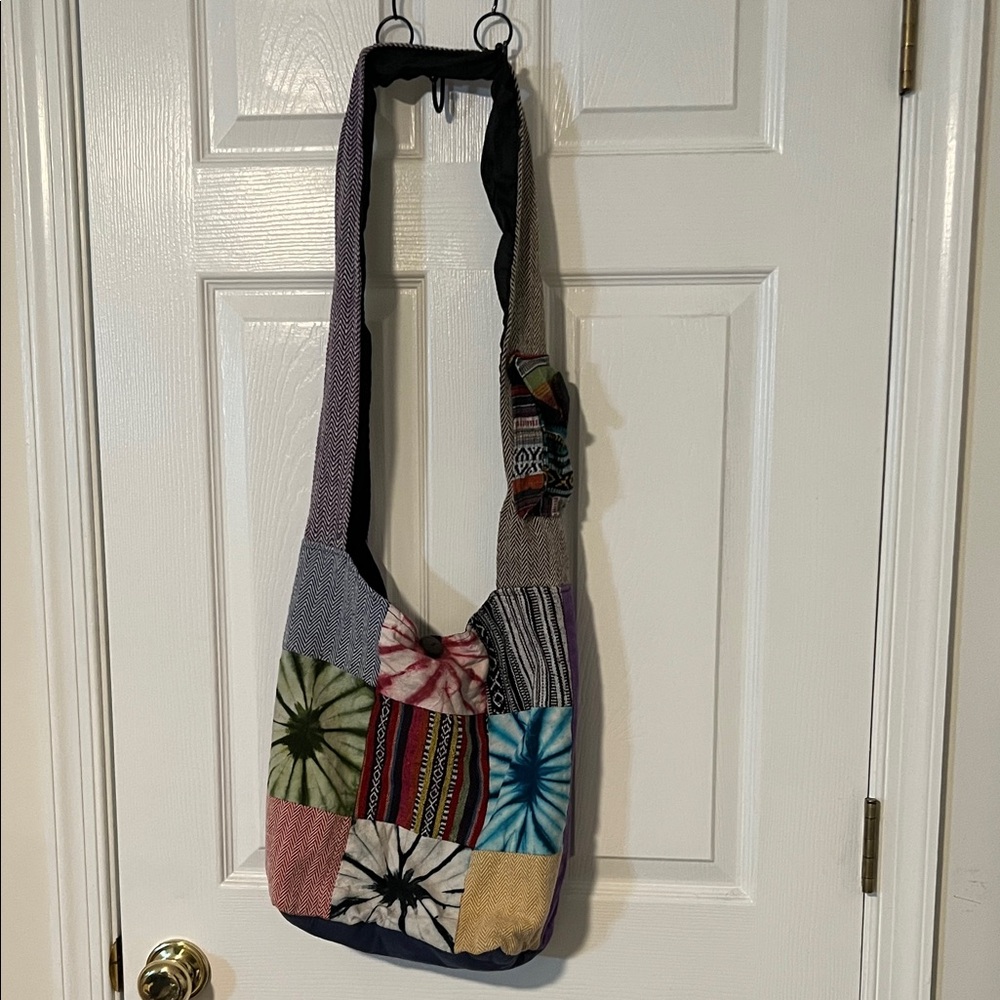 Patchwork Shoulder Bag - Multicolor - image 1